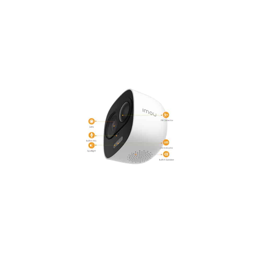 Cámara IP Bullet WiFi de 2 Megapixeles IMOU LOOC IPC-C26EN de 2.8mm